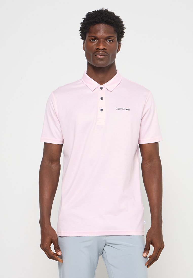 Calvin Klein Golf Poloshirt donkerroze
