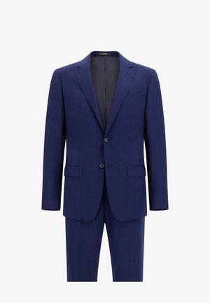 Boggi Milano, PRINCE OF WALES CHECK STRETCH SET - Costume - blue