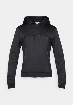 Sergio Tacchini DERIVA HOODIE TRACKTOP - Hoodie - black