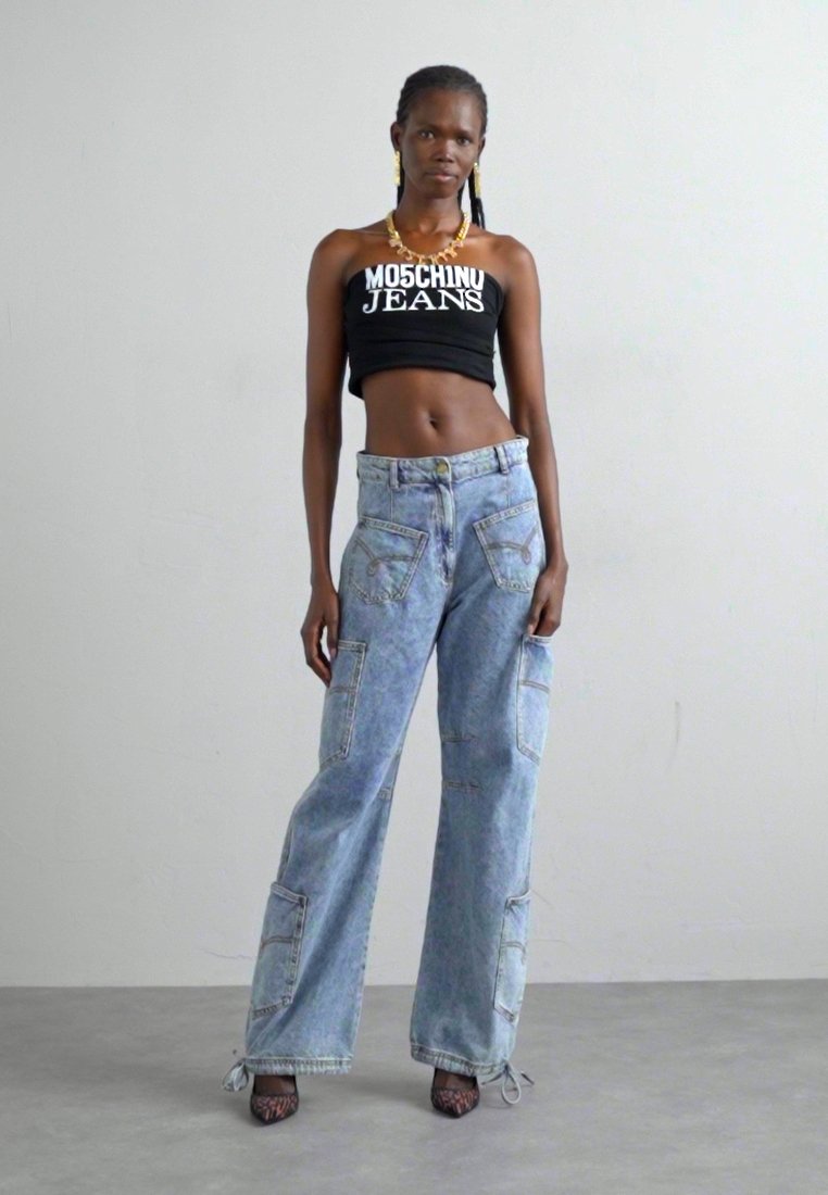 MOSCHINO JEANS Top - black - Zalando