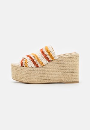 Castañer ELSA  - Heeled mules - tostado multicolor