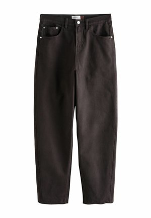 Next, TALL FIT - BARREL LEG JEANS . - Wide Leg - chocolate brown