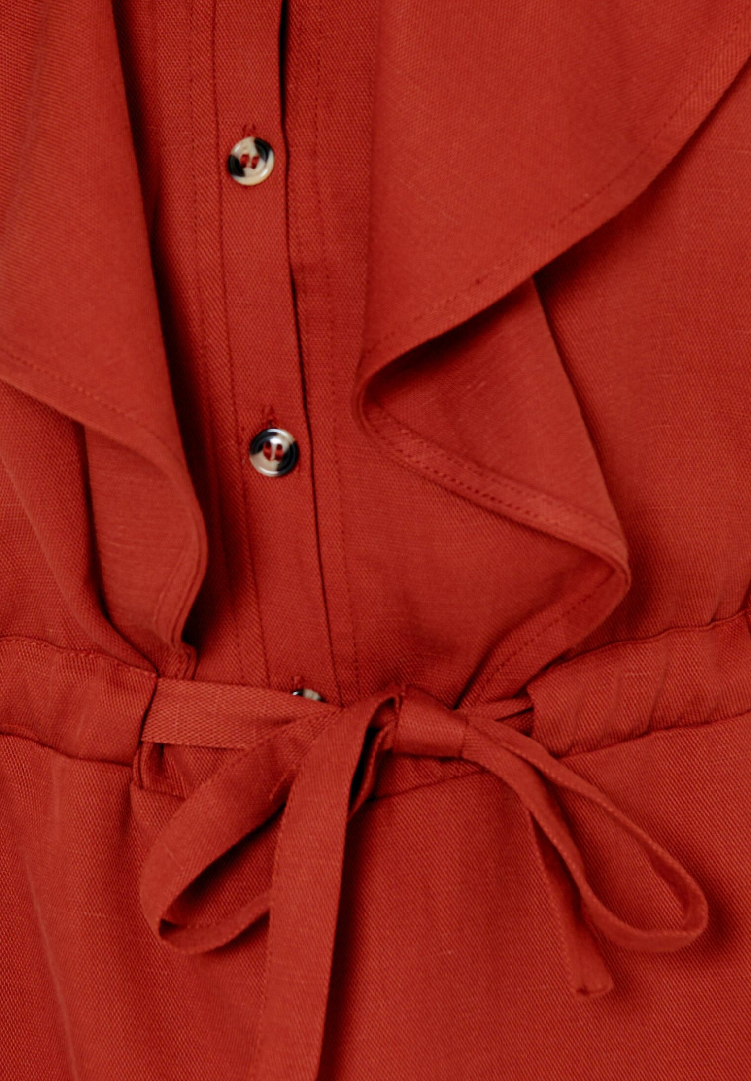 robe lyocell camaieu