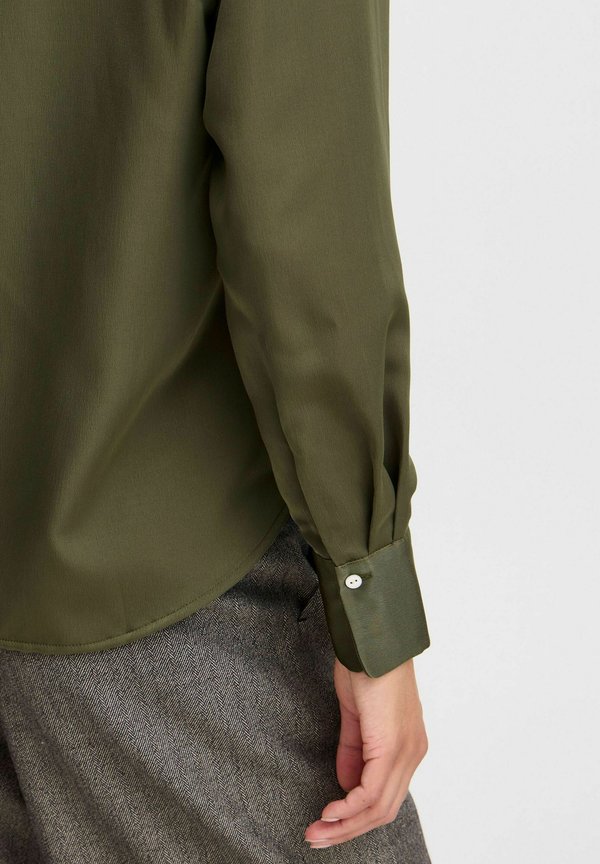 BYDolora - Button-down blouse - olive night2