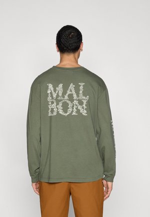 GORSE FORAGING TEE - Majica z dolgimi rokavi - olivine