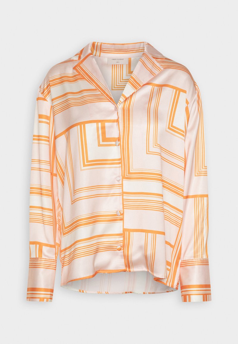 Freequent Blouse oranje Freequent Blouse oranje