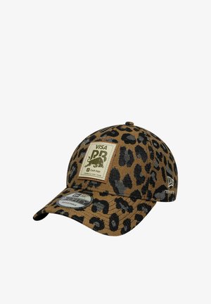 New Era, 9FORTY LEOPARD VISA RACING BULLS - Cap - brown