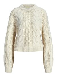 JXKELLY CREW NECK - Πουλόβερ - bone white