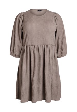 Zizzi FLASH -MIT 3/4-ÄRMELN - Denní šaty - driftwood