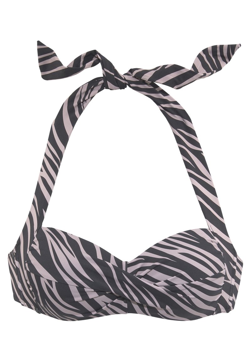 bandeau bikini donkerblauw