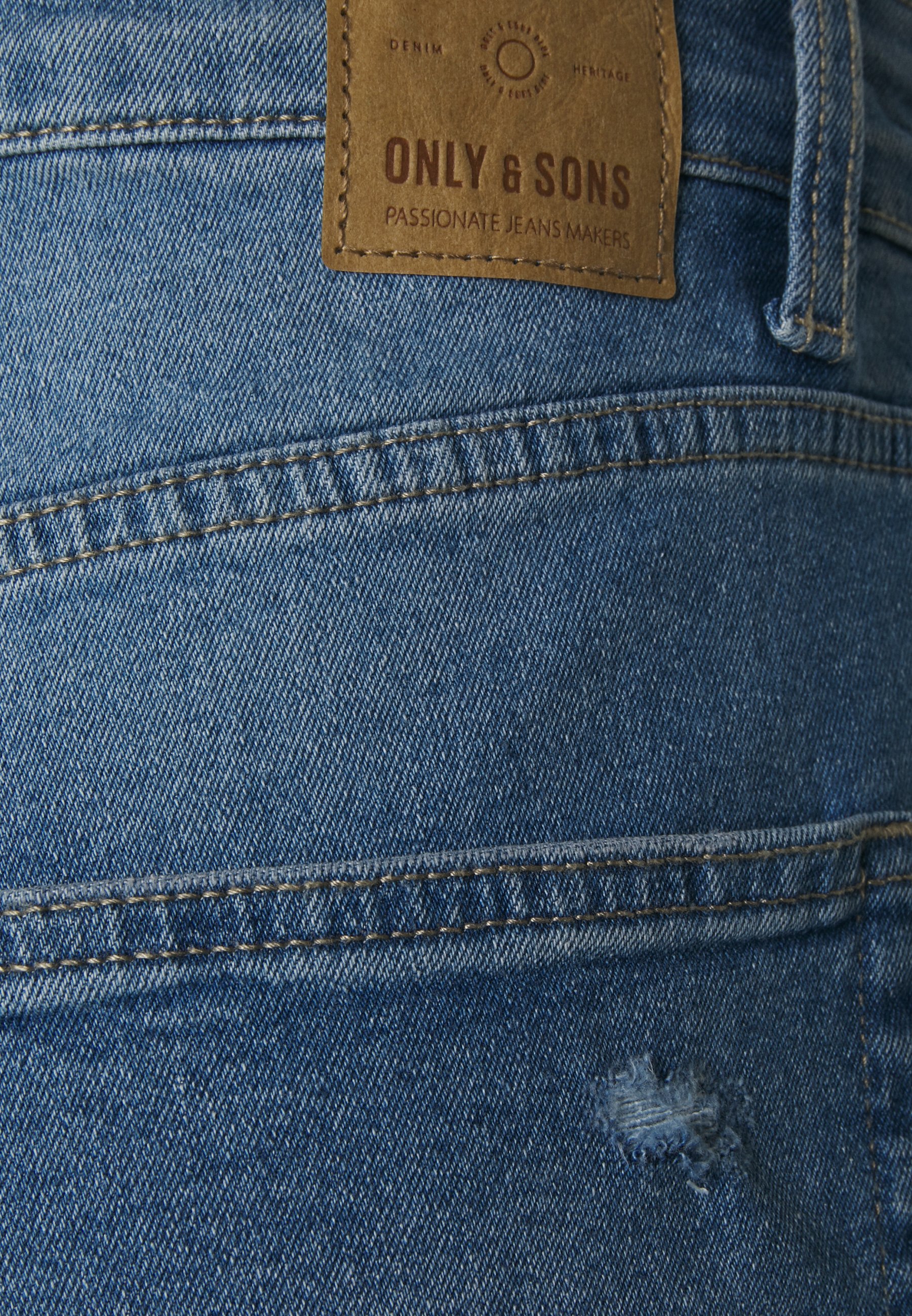 Only \u0026 Sons ONSAVI - Džinsiniai šortai - blue denim/mėlynų džinsų -  Zalando.lt