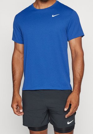 Sport T-Shirt - mottled royal blue
