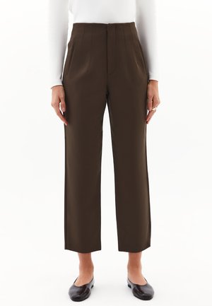 ULTRA HIGH WAIST CARROT - Pantalon classique - wren