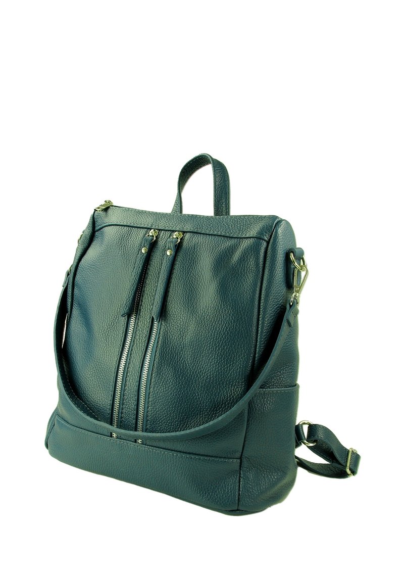 DrachenLeder CITY TOSCANTO - Rugzak - türkis