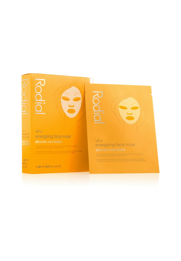 Rodial VIT C CELLULOSE SHEET MASK 4 PACK - Gesichtsmaske