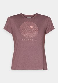 RIDGE™ GRAPHIC TEE - T-skjorte til trening - moonvista heather