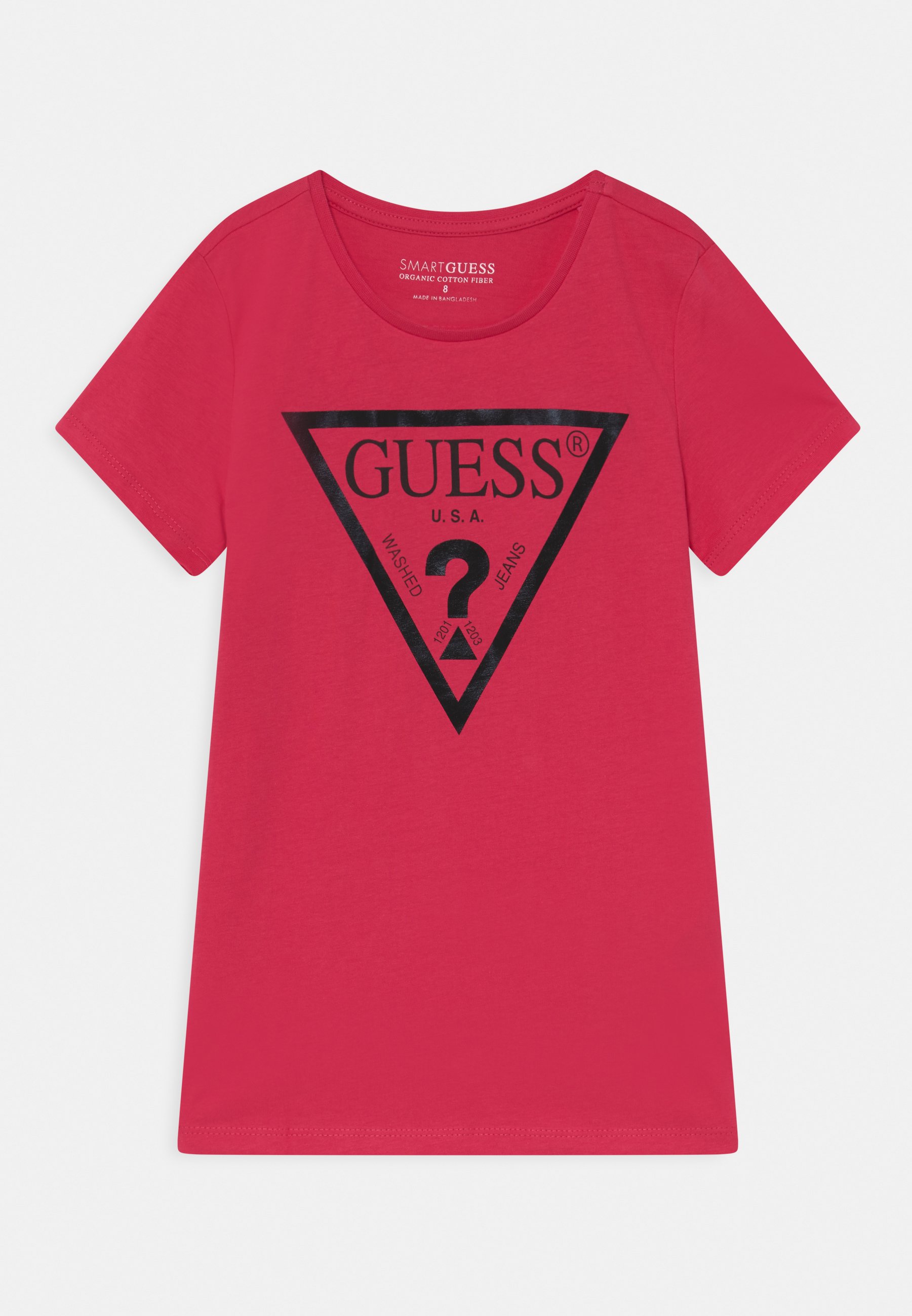 Guess Core Junior Print Tshirt Punk Rocker, Size: 12y, Pink
