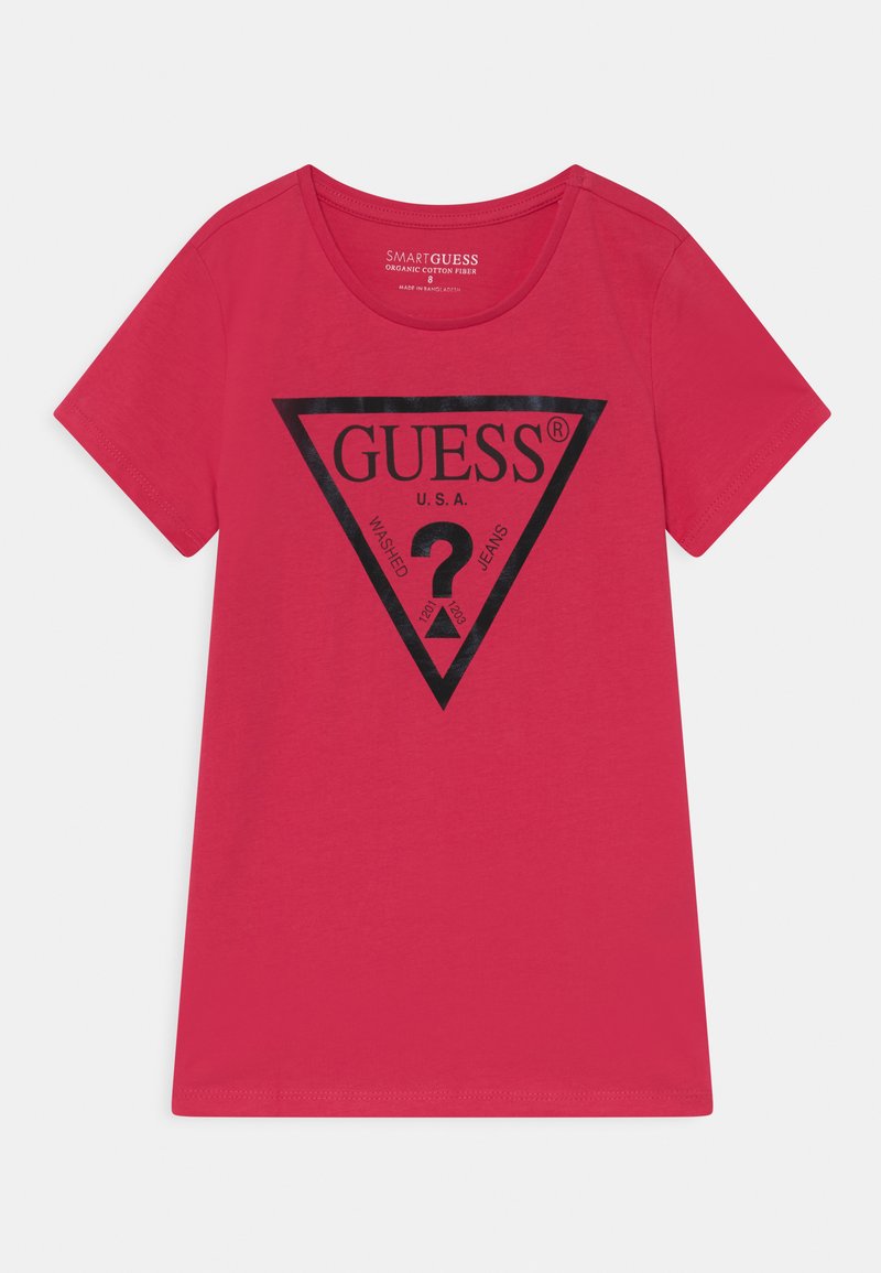 Guess CORE JUNIOR - T-shirt estampada - punk rocker pink