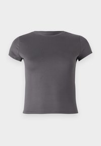 FLAT CREW  - T-shirt basique - dark grey