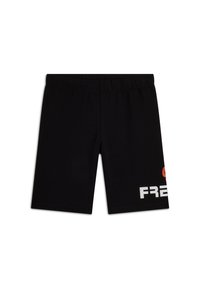 Freddy BERMUDA CON LOGO - Pantalones montañeros cortos - nero