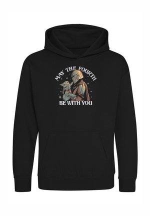 STAR WARS THE MANDALORIAN FOURTH BE WITH YOU - Hoodie - black