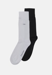 MEN SOCK UNISEX 2 PACK  - Sukat - white