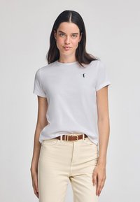 Polo Club SHORT SLEEVE REGULAR FIT RIGBY GO - T-shirt - bas - white