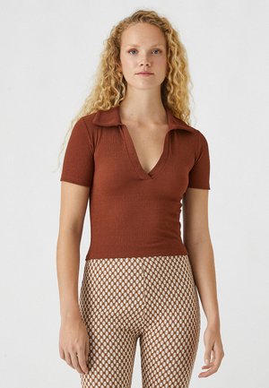 SHORT SLEEVE - Polo - brown
