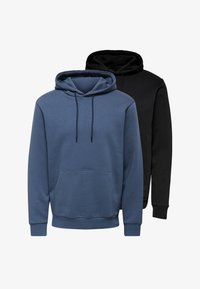 Unausgewählt, schwarz blau