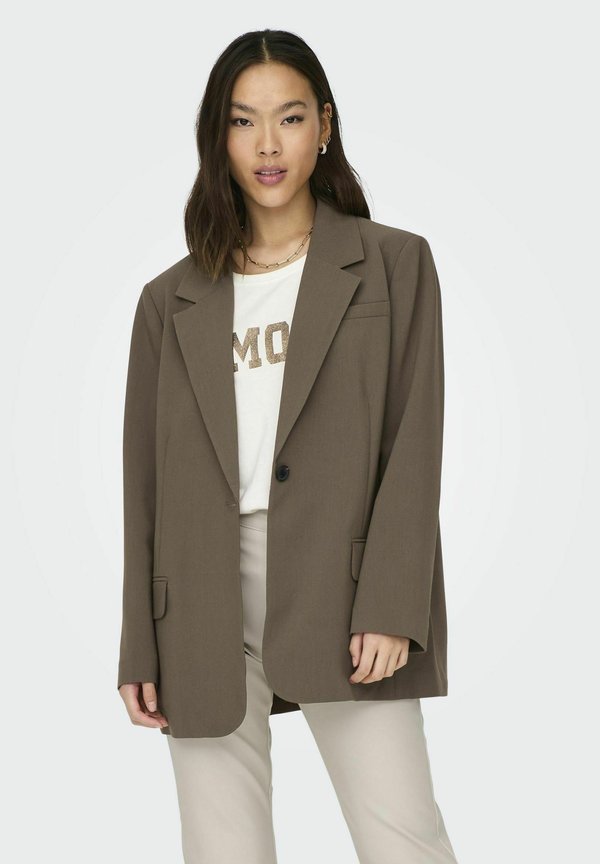 KLASSISCHER MILIAN L/S FRIEND CC TLR RP - Kurzmantel - coffee quartz