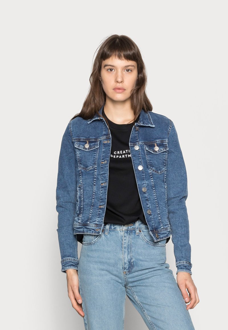 ONLY ONLTIA Jeansjacke medium blue denim/blue denim Zalando.at