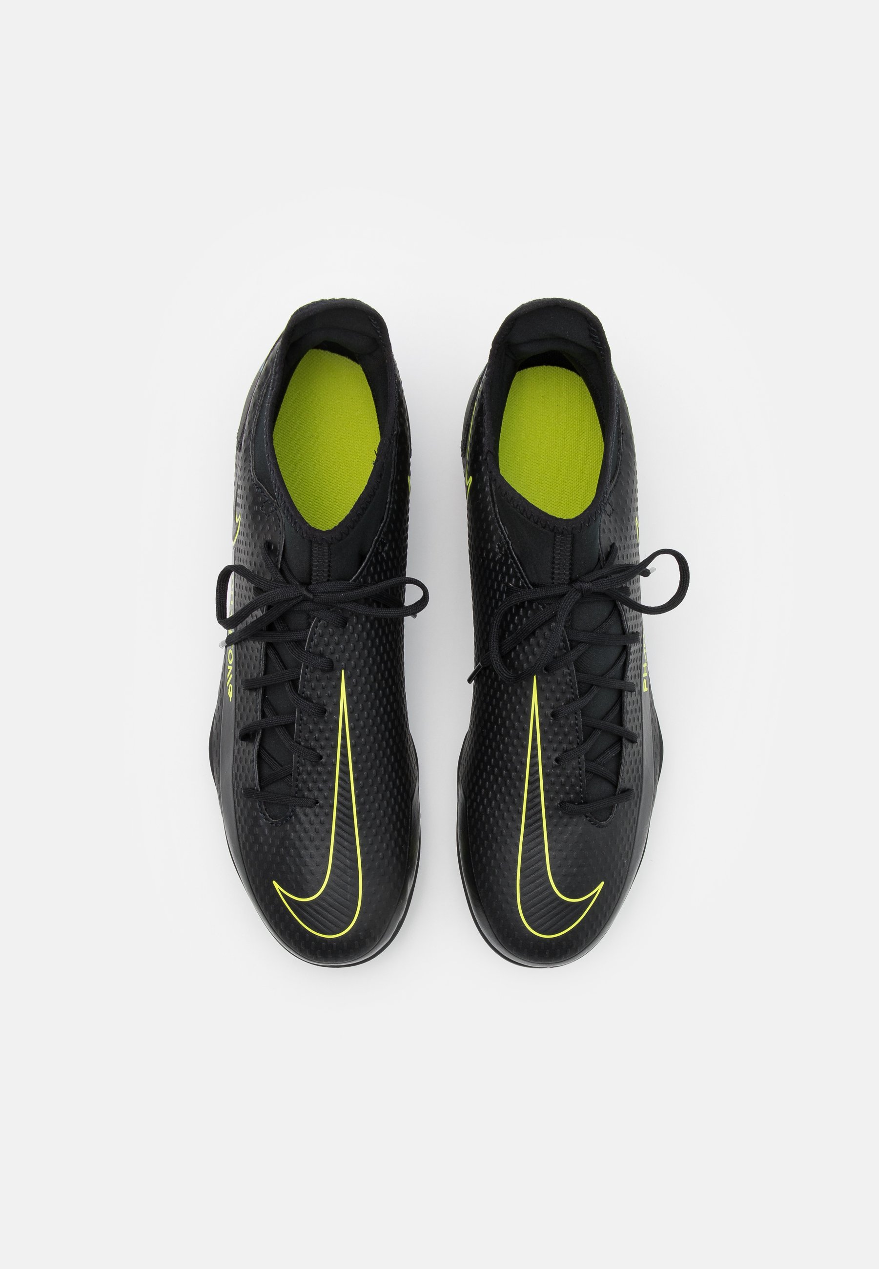 Nike Performance PHANTOM GT CLUB DF FG/MG - Voetbalschoenen met kunststof  noppen - black/cyber/light photo blue/Zwart - Zalando.nl