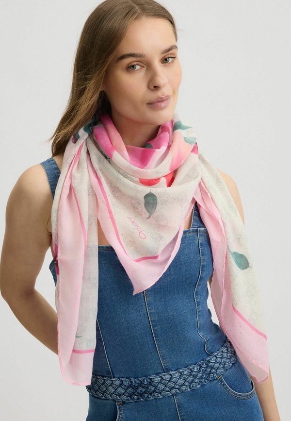 BLUMENPRINT UND LOGO - Schal