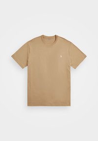 JERSEY CREWNECK T-SHIRT - Tricou basic - beige