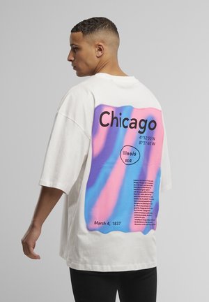 T-Shirt print - white