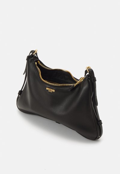 MOSCHINO MINI LETTERING - Sac à main - fantasia nero