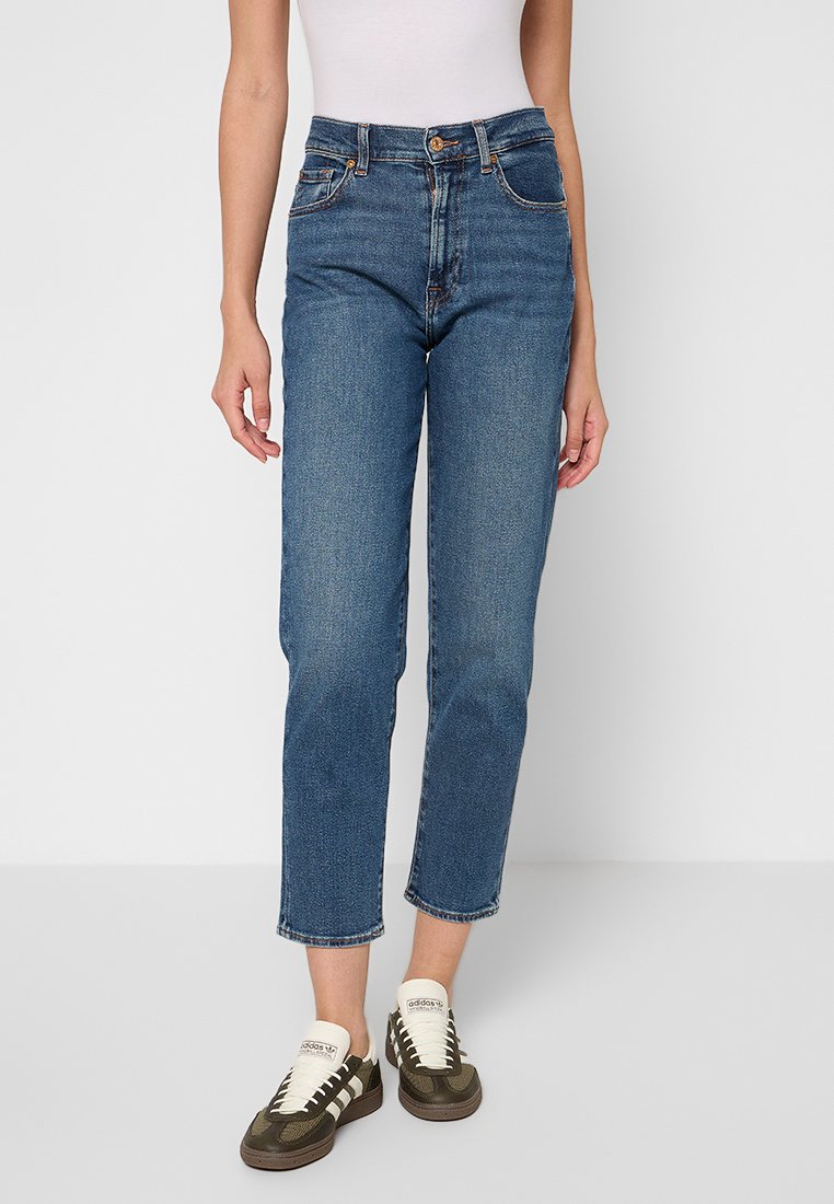 7 For All Mankind Jeans Tapered Fit donkerblauw