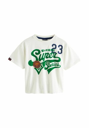 VINTAGE LOGO GRAPHIC REGULAR FIT - T-shirt imprimé - white