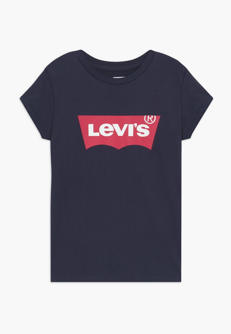 Levi's® - BATWING TEE - T-shirt med print - peacoat/tea tree pink, Förstora