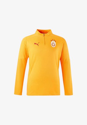 Puma, PUMA GALATASARAY ISTANBUL 1/4 TRAINING ZIP TOP SWEATSHIRT REPLICAS - Felpa - gelb