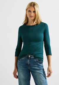 Cecil UNIFARBE - Langarmshirt - Grün