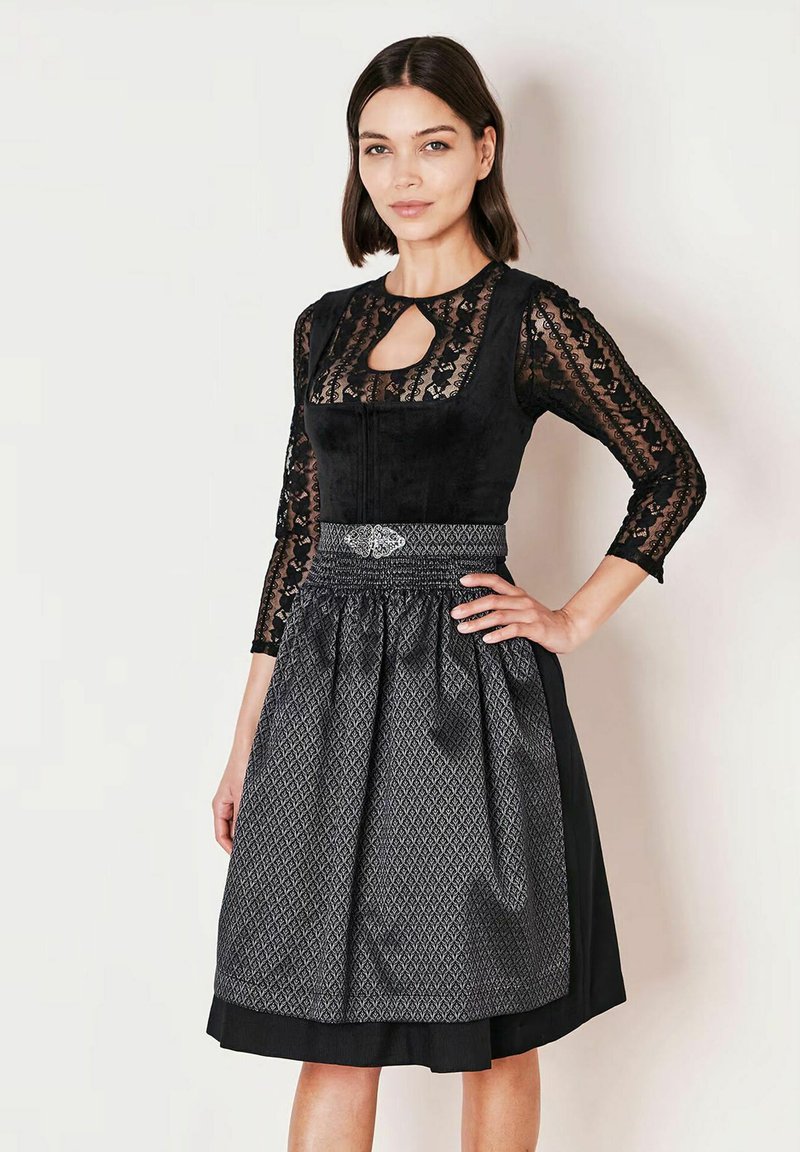 Krüger Dirndl ALISHA - Dirndl - schwarz