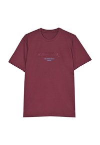 NIRAJ - Camiseta estampada - oxblood