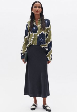 JALENTINA - A-line skirt - bleu marine