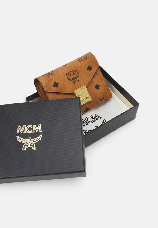 PATRICIA FLAP TRIFOLD SMALL - Wallet - cognac3