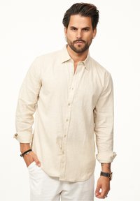 One Redox LANGARM - Hemd - beige