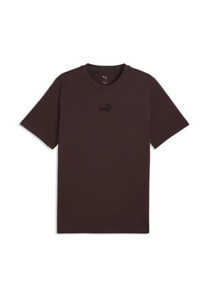 ESSENTIALS SMALL NO LOGO - T-shirt basic - chocolate brown