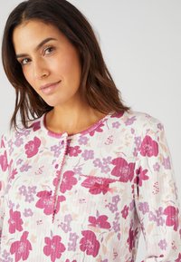 Damart INTERLOCK IMPRIMÉ - Camicia da notte - rose fleuri