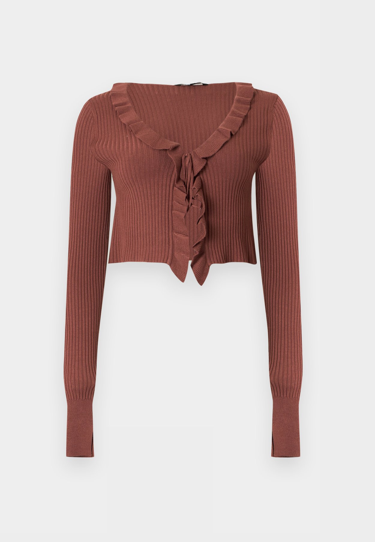 ONLMILA SHORT RUFFLE CARDIGAN