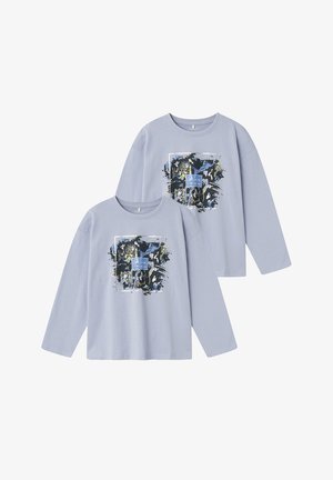 Name it, 2 PACK - Langarmshirt - violett